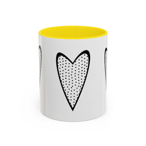 Accent Coffee Mug - Heart