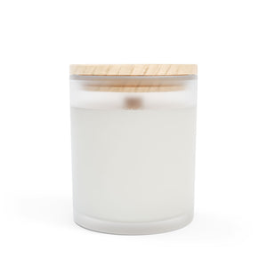 Frosted Glass Candle