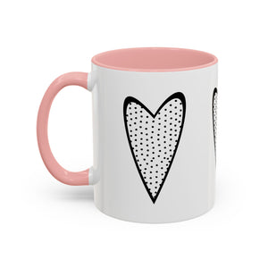 Accent Coffee Mug - Heart