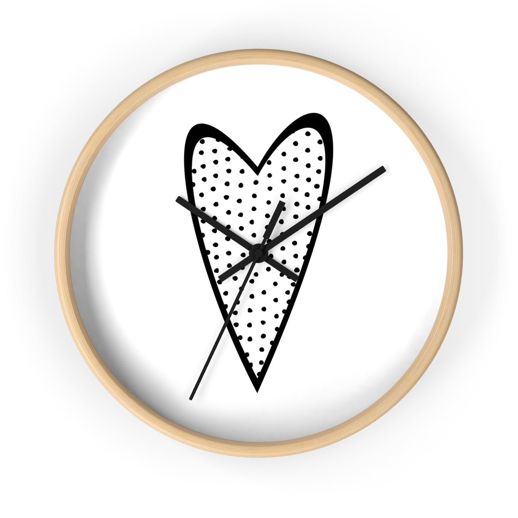 Wall Clock - Heart