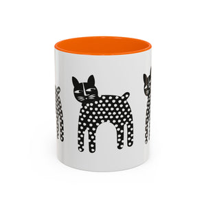 Accent Coffee Mug - Cat