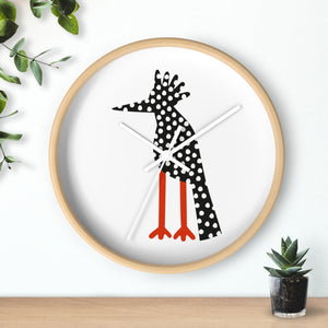 Wall Clock - Woodpecker