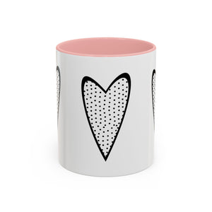 Accent Coffee Mug - Heart