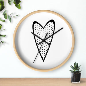 Wall Clock - Heart