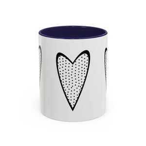 Accent Coffee Mug - Heart