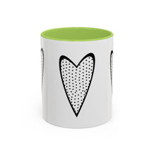 Load image into Gallery viewer, Accent Coffee Mug - Heart