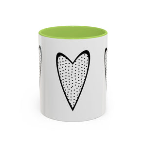 Accent Coffee Mug - Heart