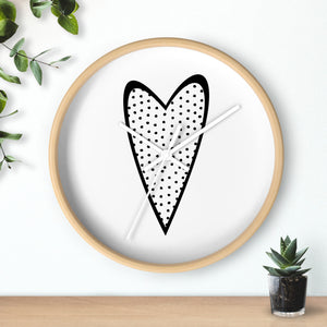 Wall Clock - Heart