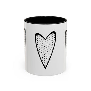 Accent Coffee Mug - Heart