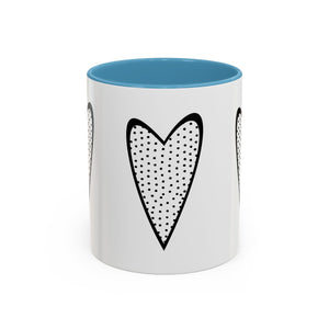 Accent Coffee Mug - Heart