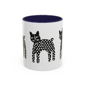 Accent Coffee Mug - Cat